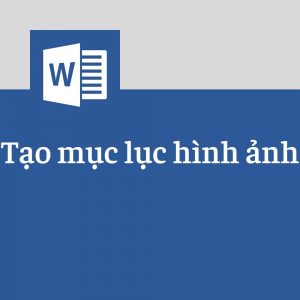 cách tạo mục lục hình anhe trong word 2016