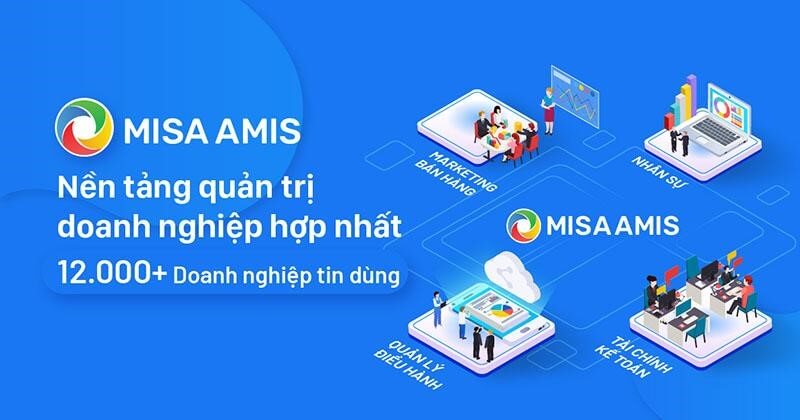 Misa Amis là phần mềm ERP được nghiên cứu và phát triển bởi công ty Misa